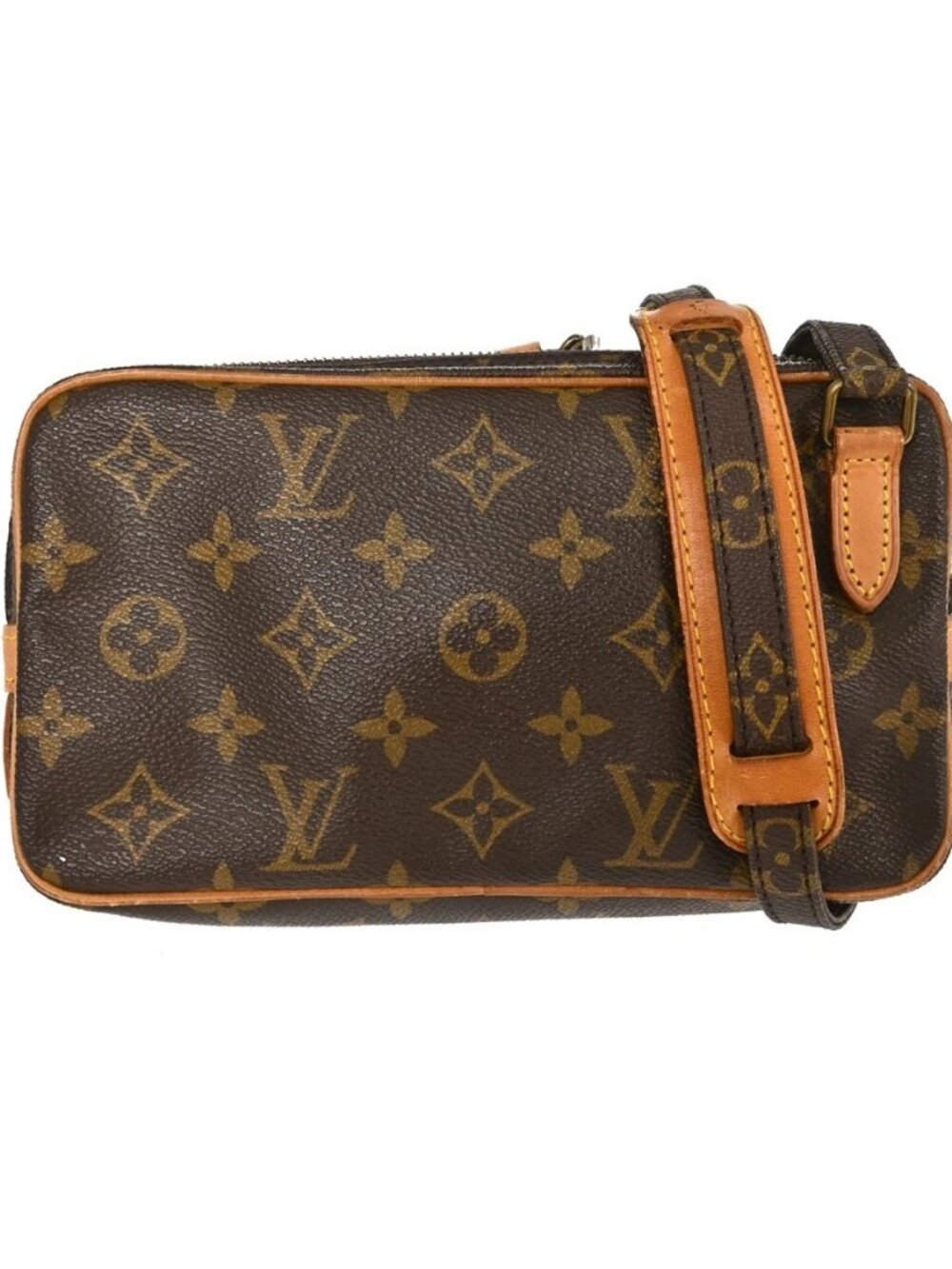 Best07 LOUIS VUITTON MARLY BANDOULIERE SHOULDER BAG TH0970 NQ11152